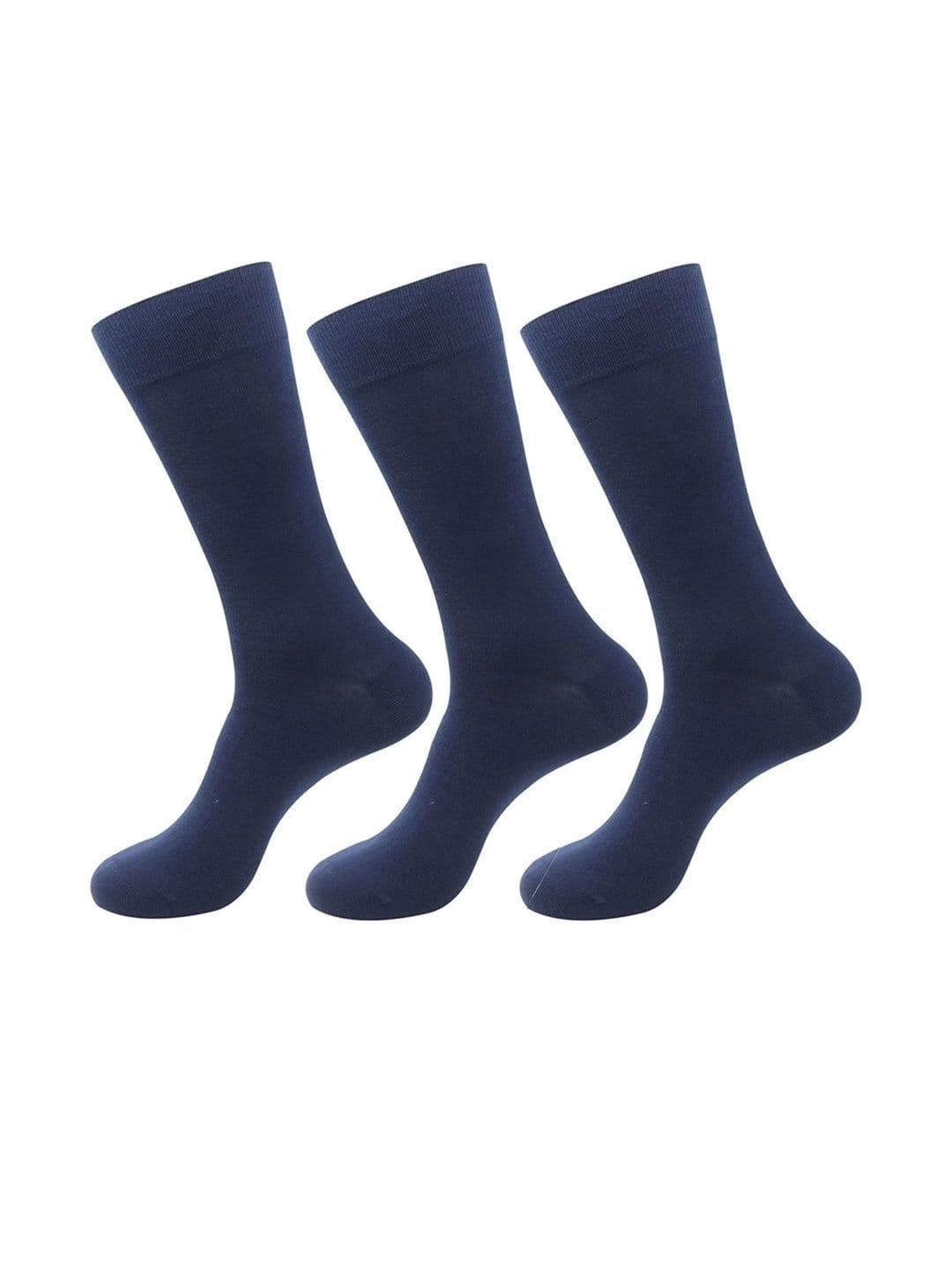 akeet trend Unisex Pack of 3 Cotton Assorted Calf Length Socks - view 1