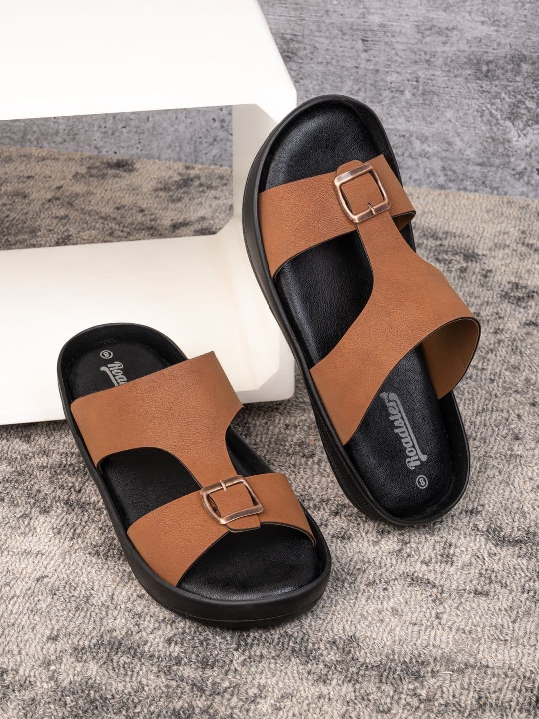The Roadster Lifestyle Co Men Lightweight Slip-On Comfort Sandals - view 1