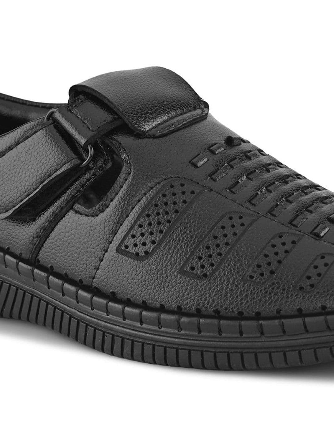 The Roadster Lifestyle Co Men Velcro Fisherman Sandals thumbnail 5