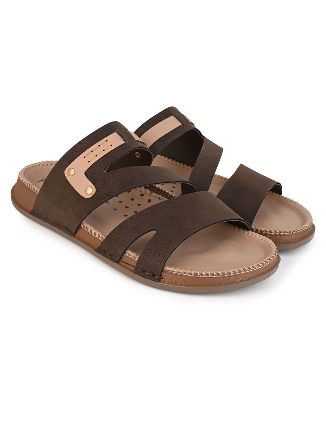 The Roadster Lifestyle Co Men Lightweight Slip-On Comfort Sandals thumbnail 6