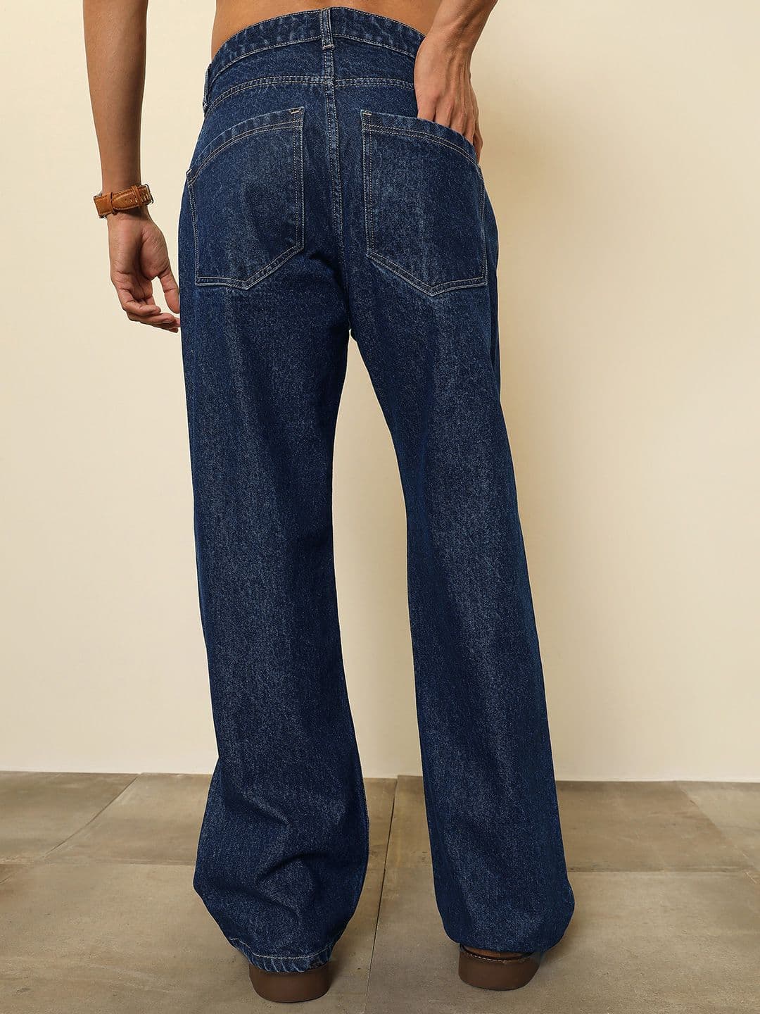 MASCLN SASSAFRAS Men Regular Fit Mid-Rise Jeans thumbnail 3
