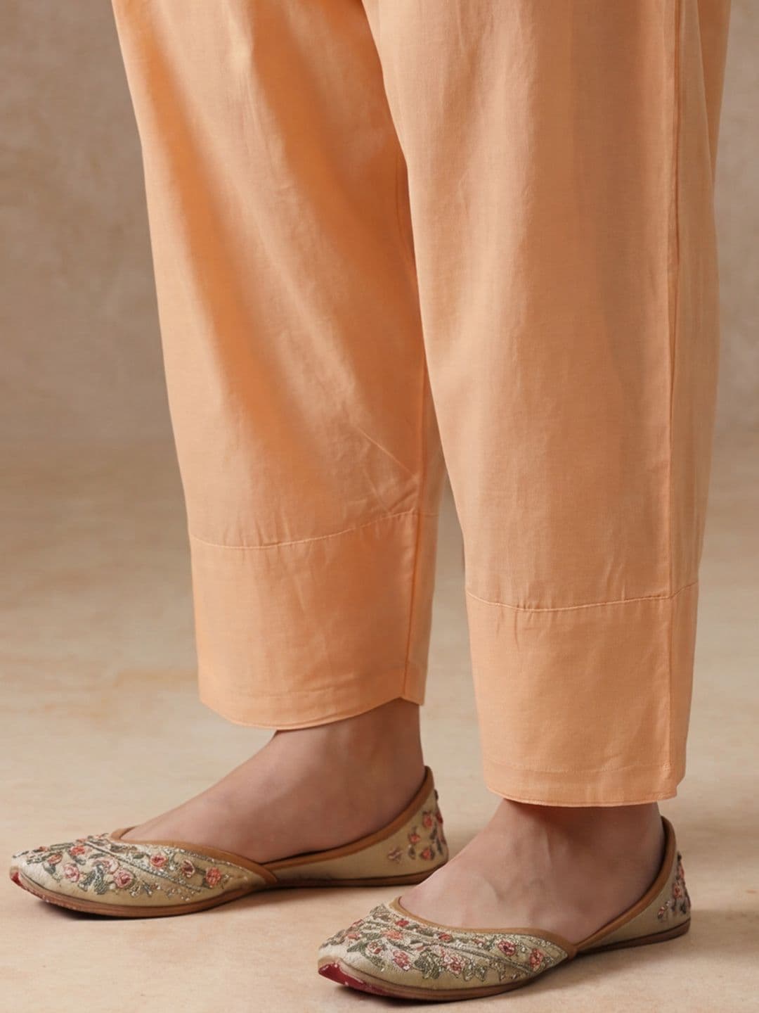Anouk Women Regular Pure Cotton Kurti with Salwar thumbnail 4
