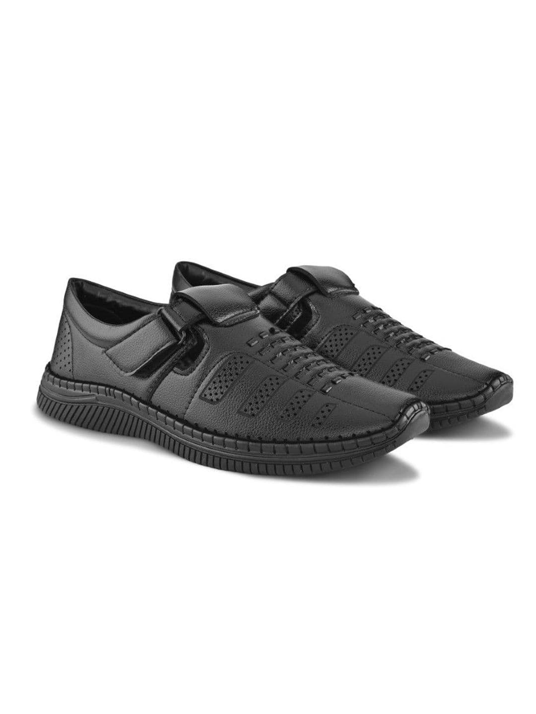 The Roadster Lifestyle Co Men Velcro Fisherman Sandals thumbnail 4
