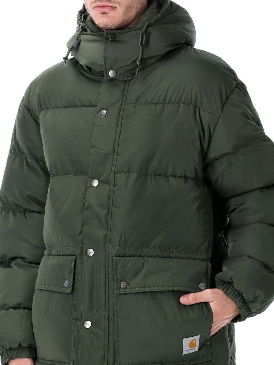 Carhartt WIP Green Puffer Jacket thumbnail 5