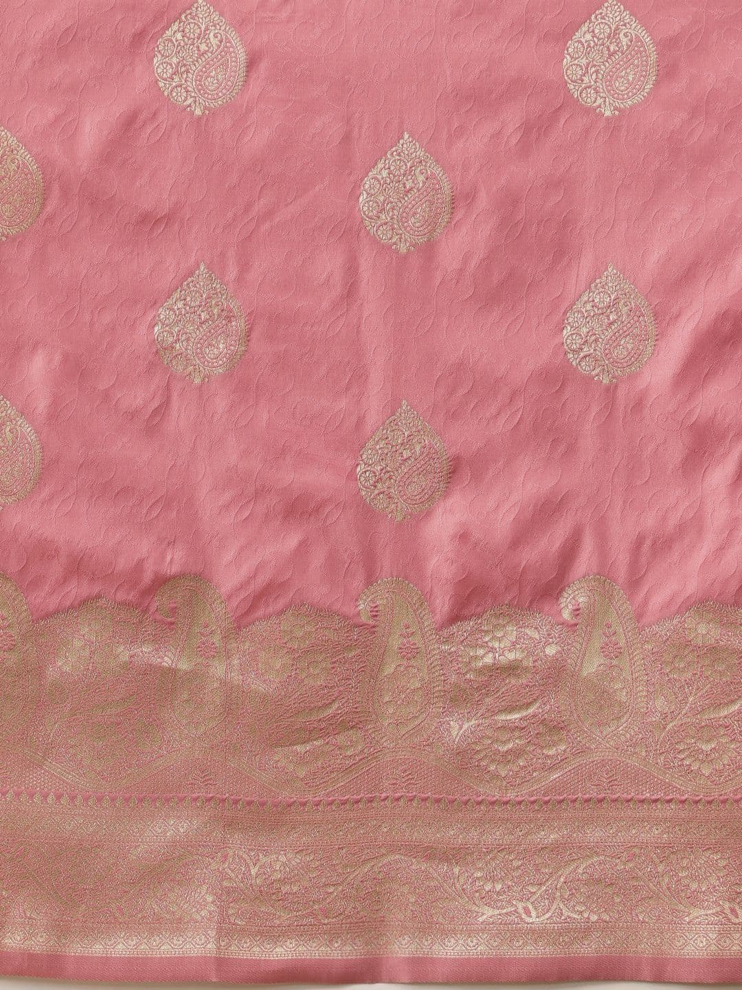 Silk Land Paisley Zari Art Silk Banarasi Saree thumbnail 3