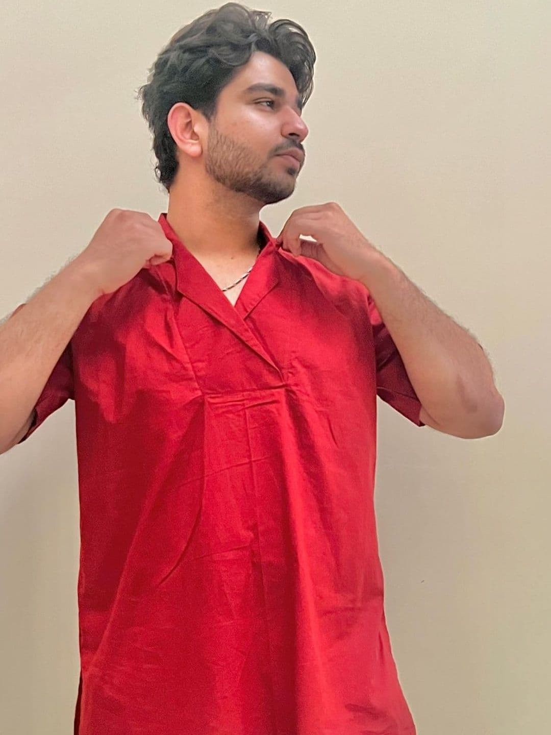 Disha R Dot Men Kurta thumbnail 3