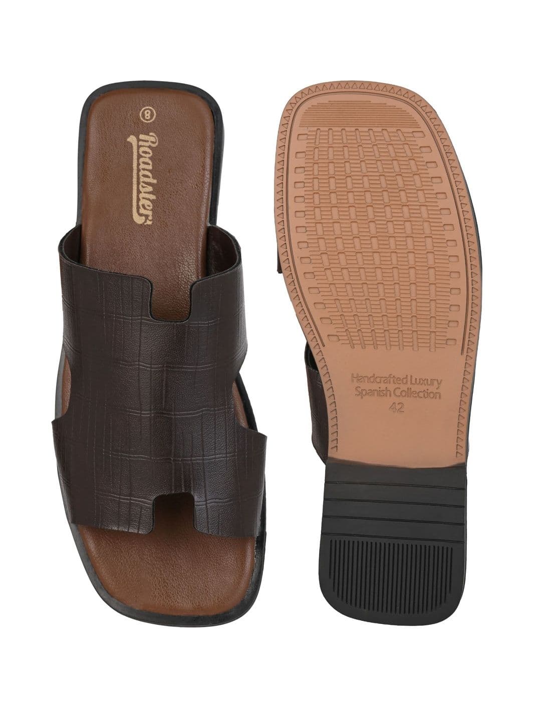 The Roadster Lifestyle Co Men Lightweight Slip-On Comfort Sandals thumbnail 2
