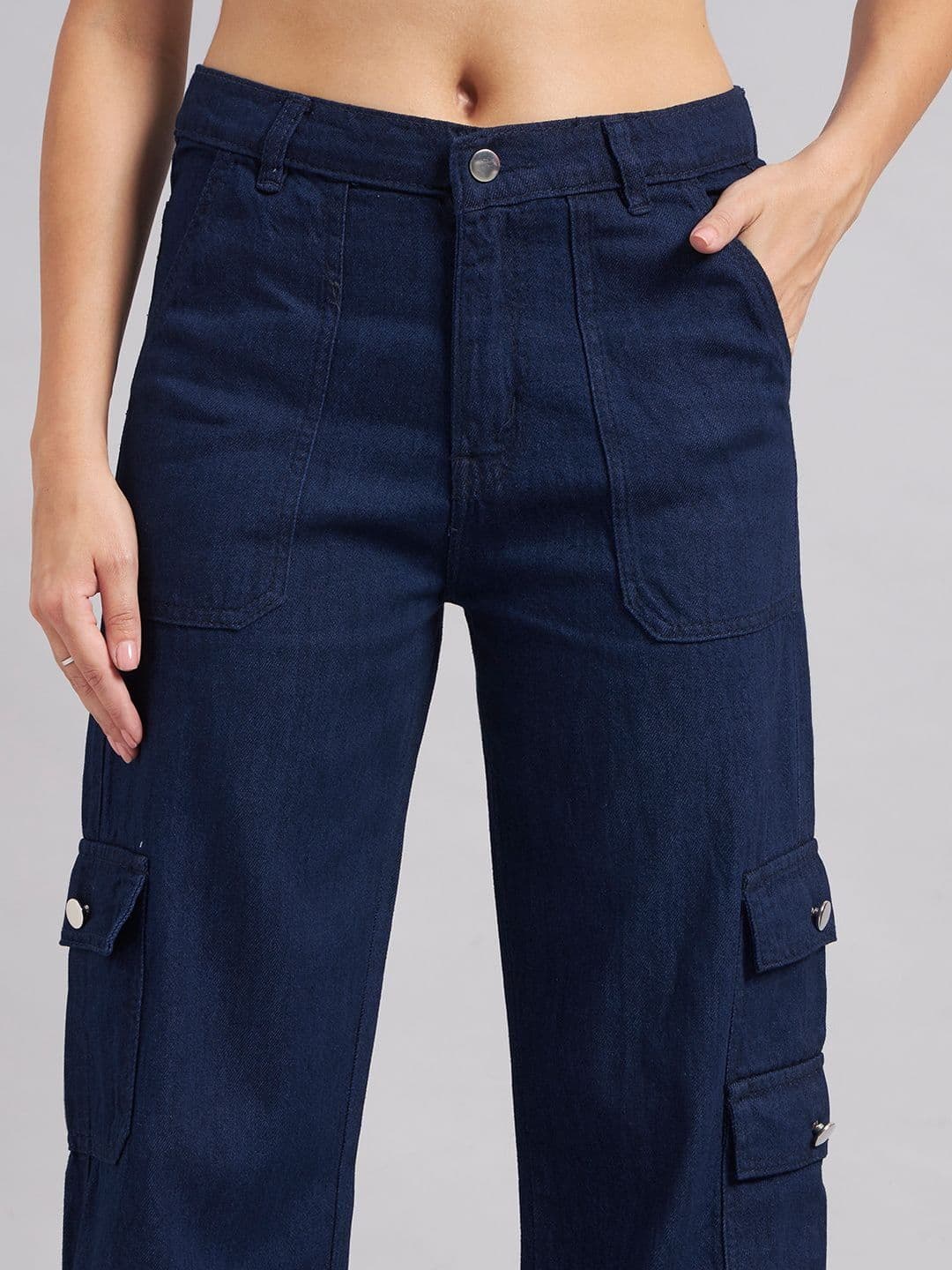 Mast & Harbour Women Comfort Relaxed Fit High-Rise Jeans thumbnail 2