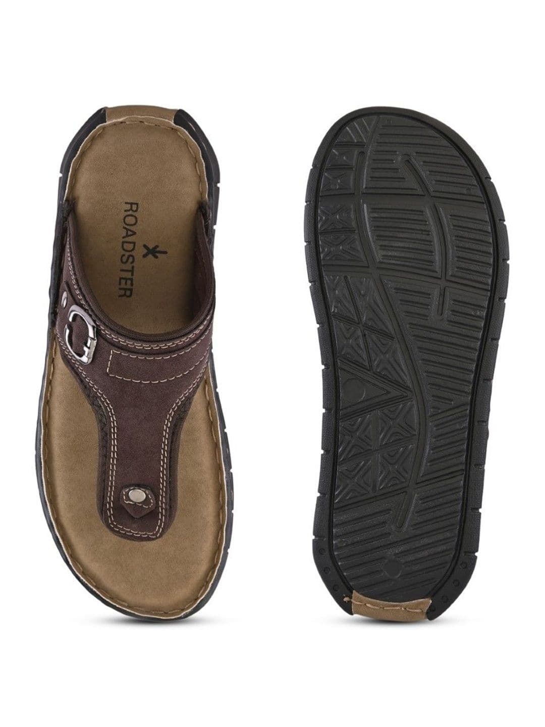 The Roadster Lifestyle Co Men Slip-On Comfort Sandals thumbnail 2
