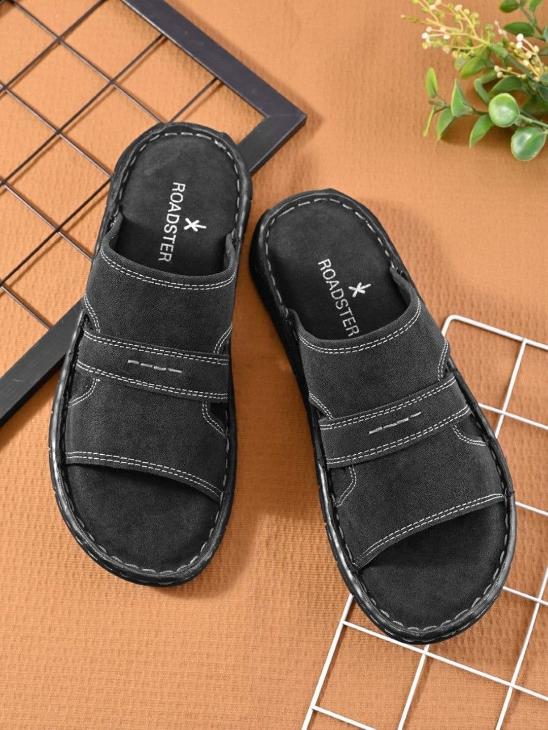 The Roadster Lifestyle Co Men Slip-On Comfort Sandals - view 1