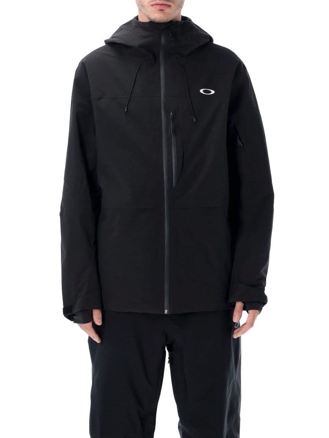 OAKLEY Black Insulated Hooded Jacket - view 1