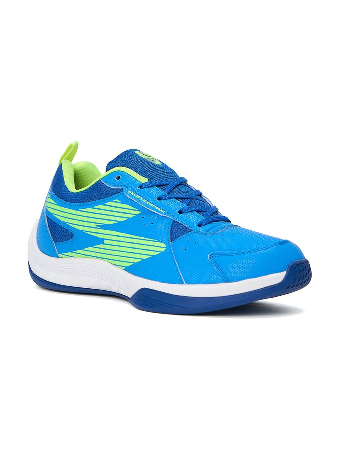 SG Ease Electric Blue-Lime Green All-court shoes best for Badminton & Tennis Shoes - view 1