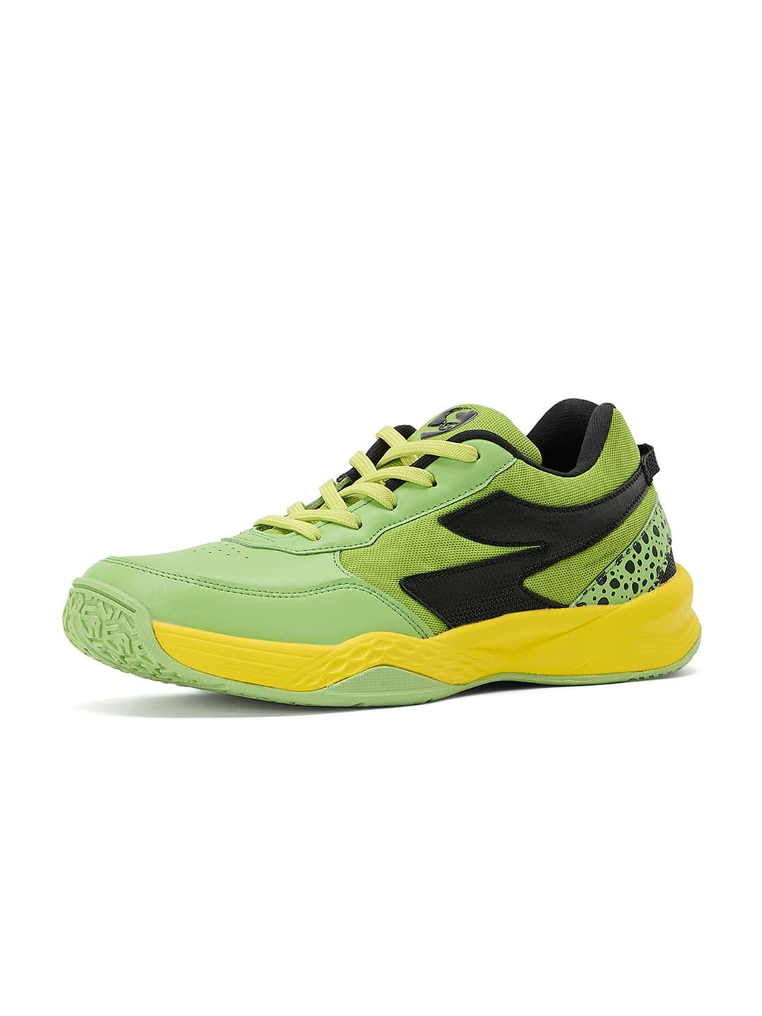 SG Raptor Volt Green-Black All-court shoes best for Badminton, Pickleball & Tennis Shoes thumbnail 3