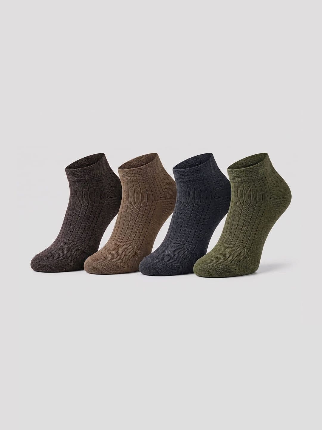 SZN Unisex Pack of 4 Cotton Assorted Ankle Length Socks - view 1