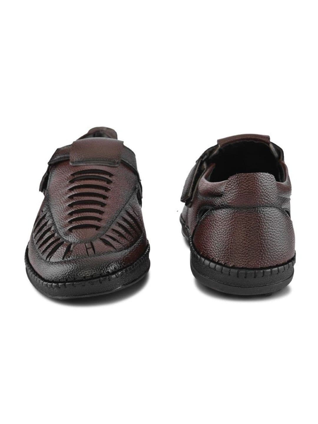 The Roadster Lifestyle Co Men Velcro Fisherman Sandals thumbnail 3
