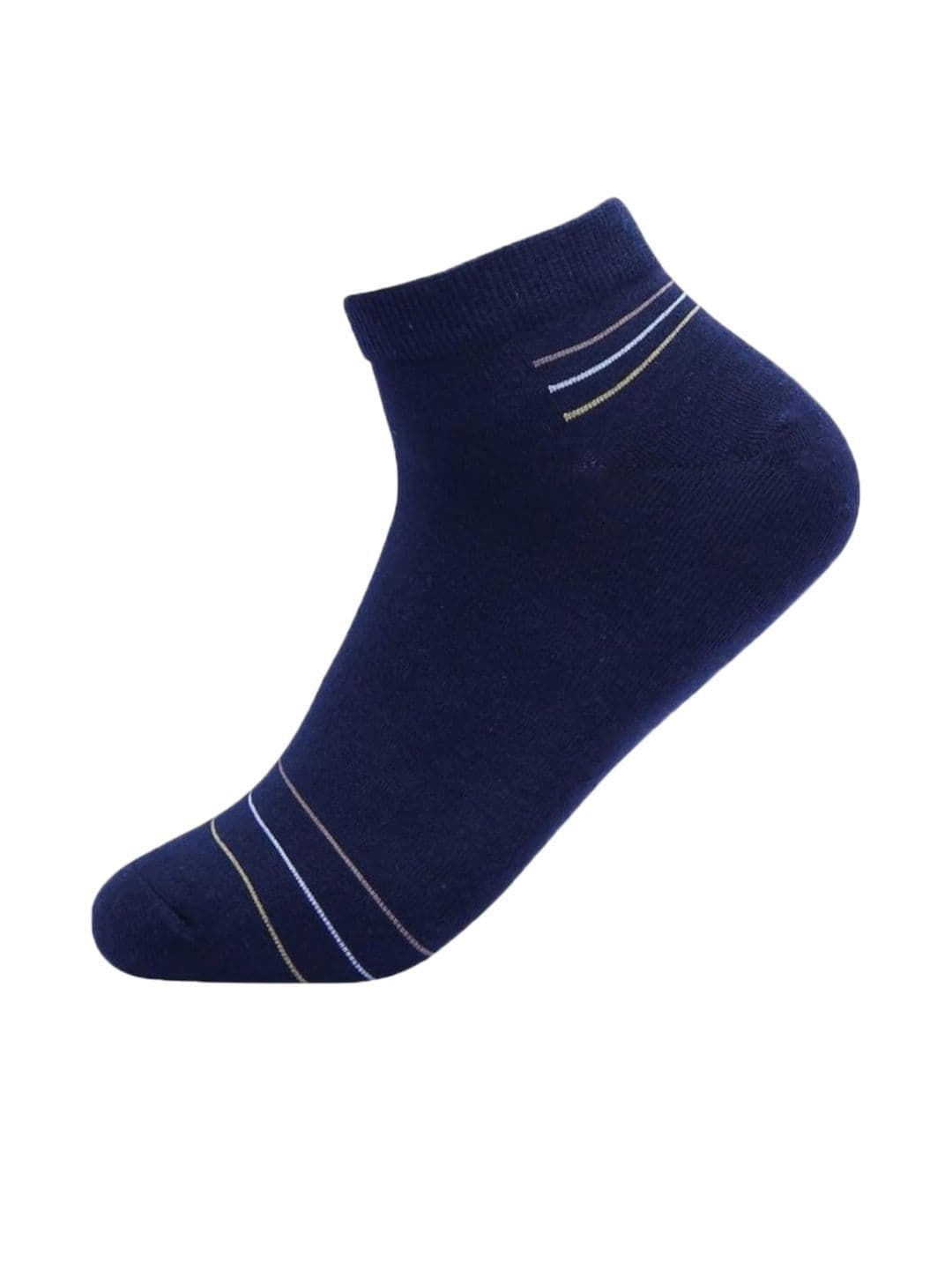akeet trend Unisex Cotton Assorted Striped Ankle Length Socks thumbnail 2