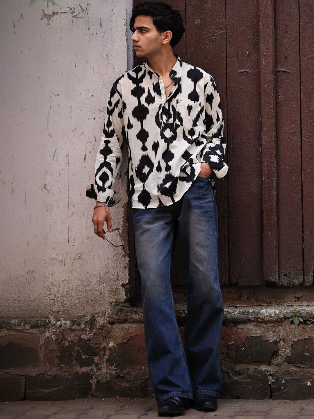 Hues Fab Men Printed Kurta thumbnail 3