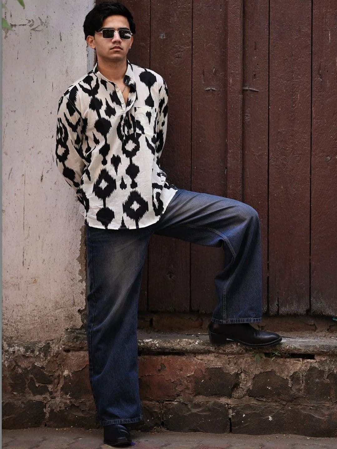 Hues Fab Men Printed Kurta thumbnail 2
