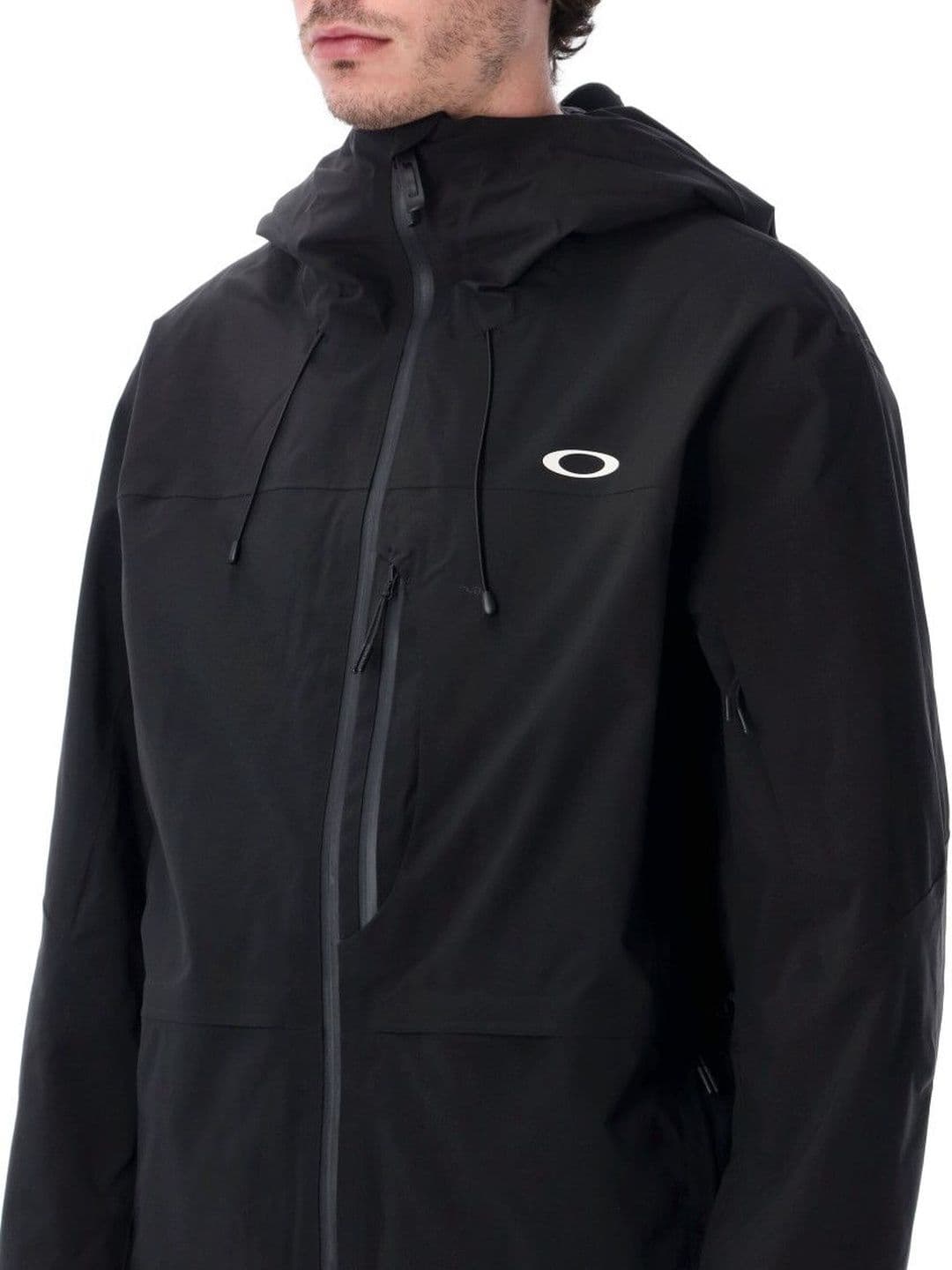 OAKLEY Black Insulated Hooded Jacket thumbnail 6