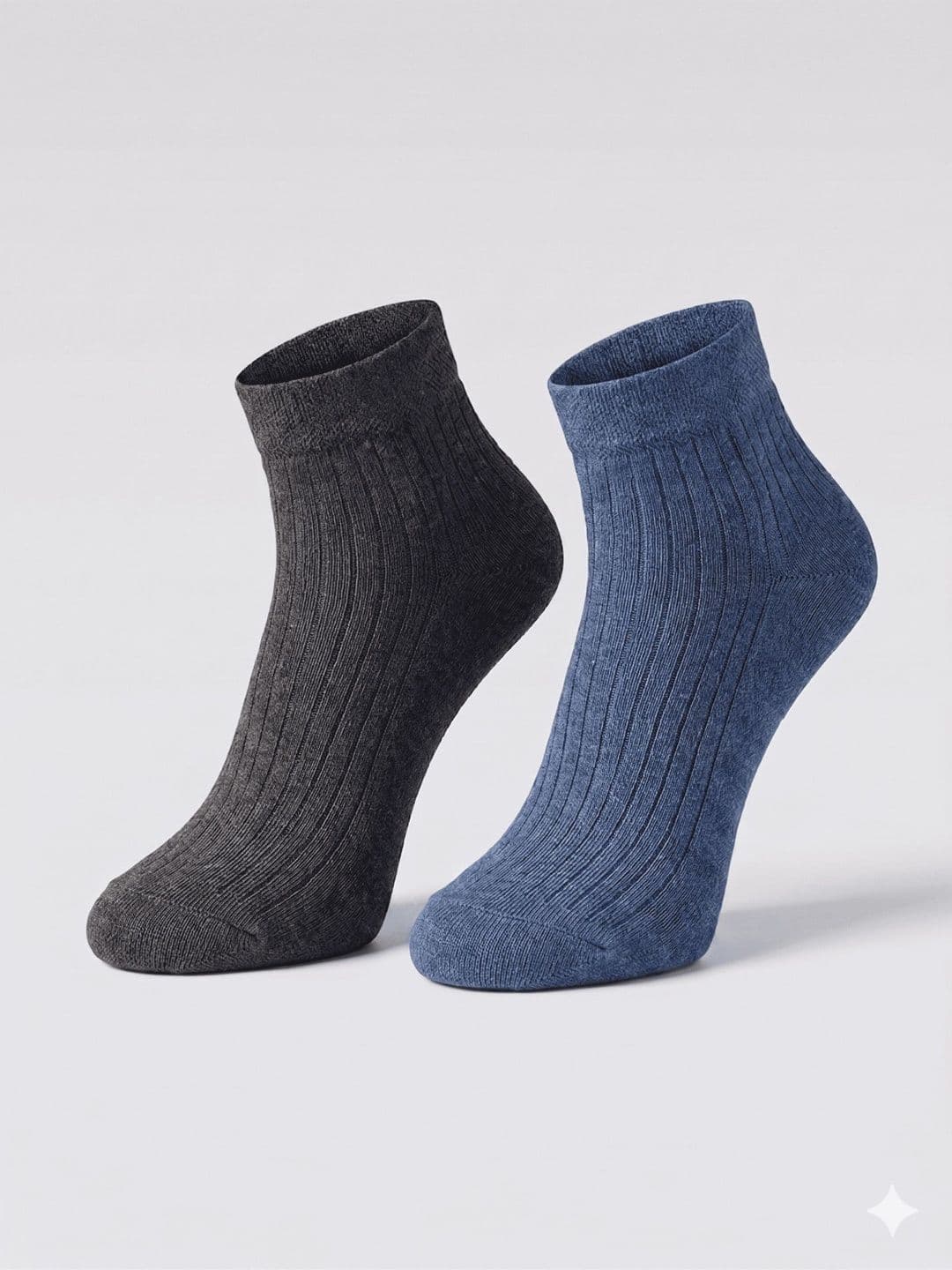 Moda Rapido Men Pack of 2 Cotton Assorted Patterned Ankle Length Socks - view 1