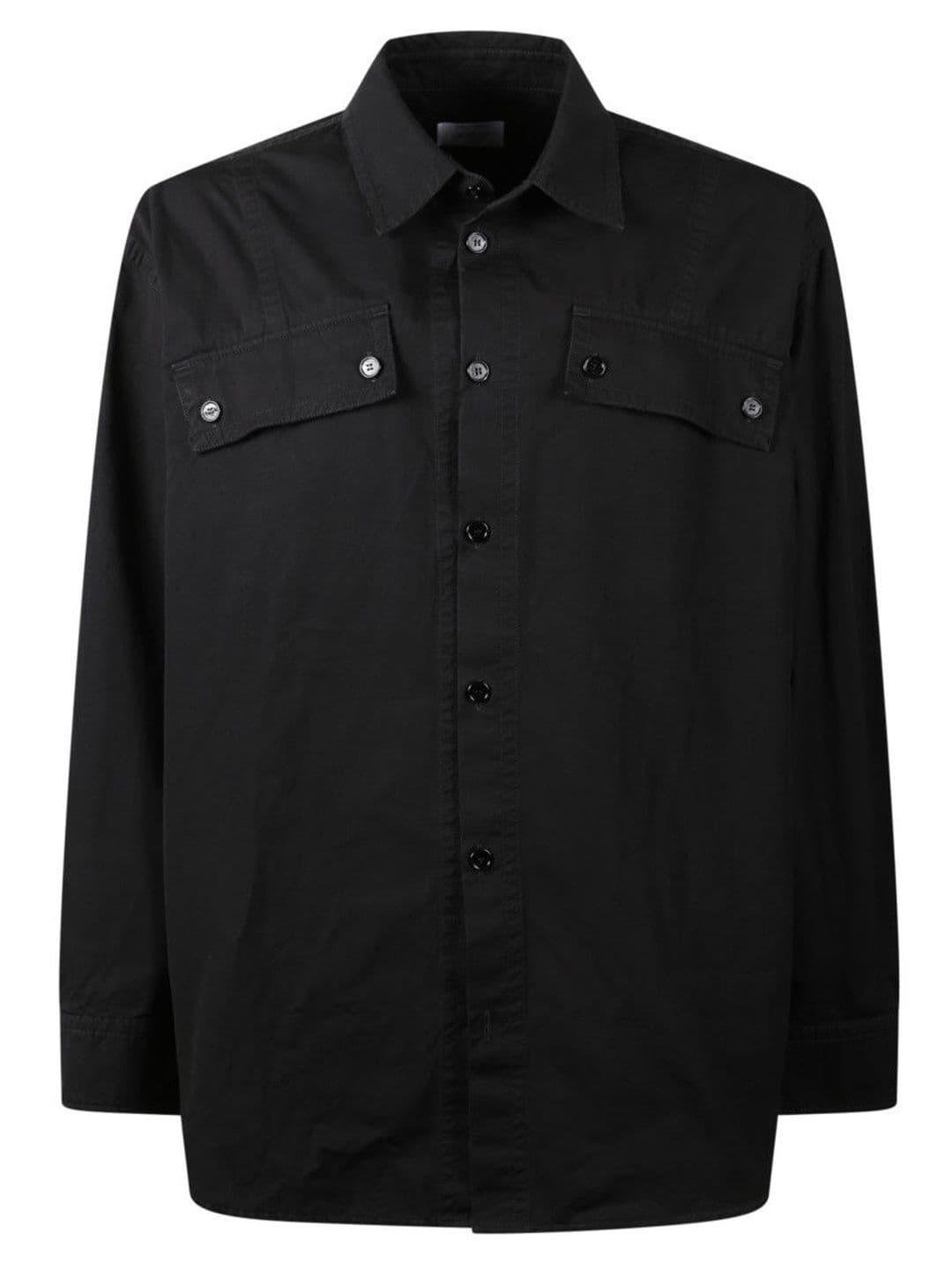 Off-White Black Pocket-detail Overshirt - view 1