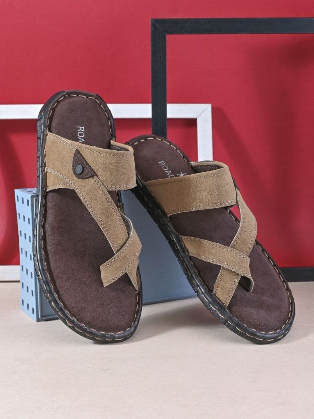 The Roadster Lifestyle Co Men Slip-On Comfort Sandals - view 1
