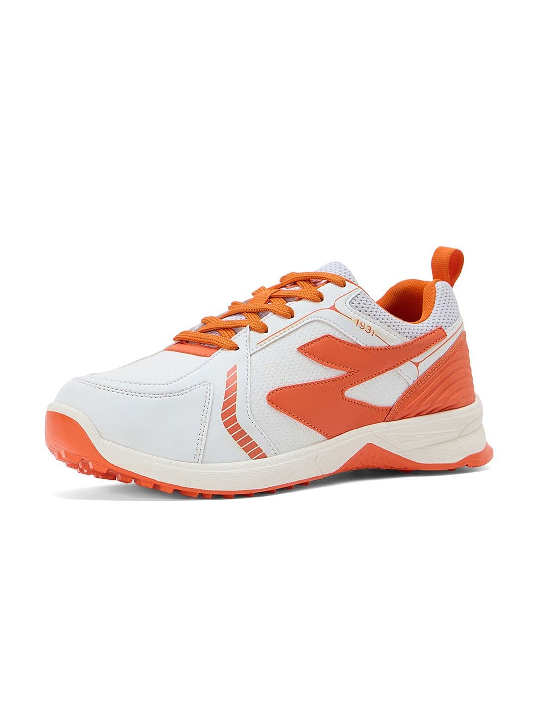 SG Yorker Pro Shoes White-Orange - All Rounder Training & Match Shoes thumbnail 5