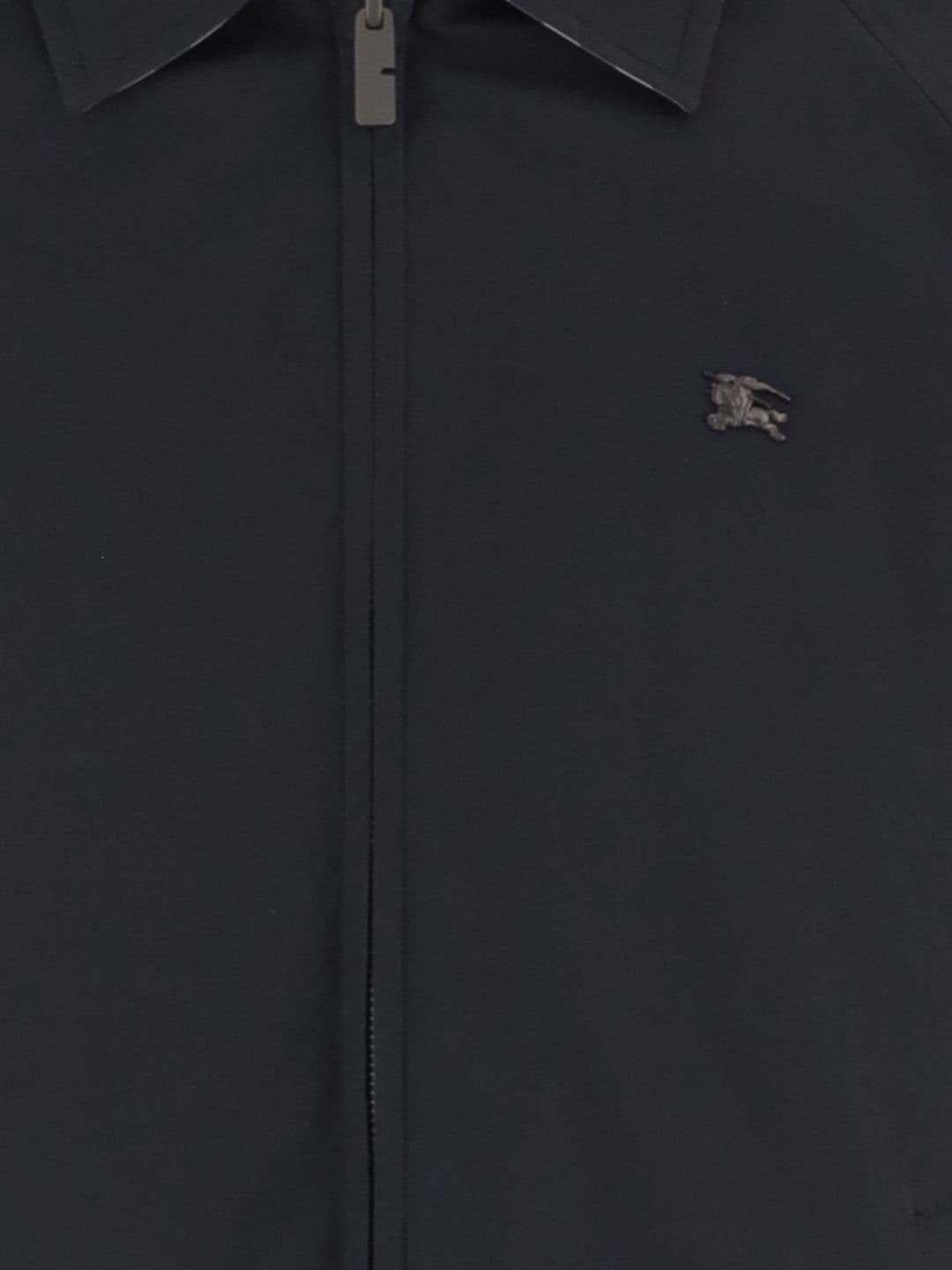 Burberry Navy Blue Check Jacket thumbnail 3