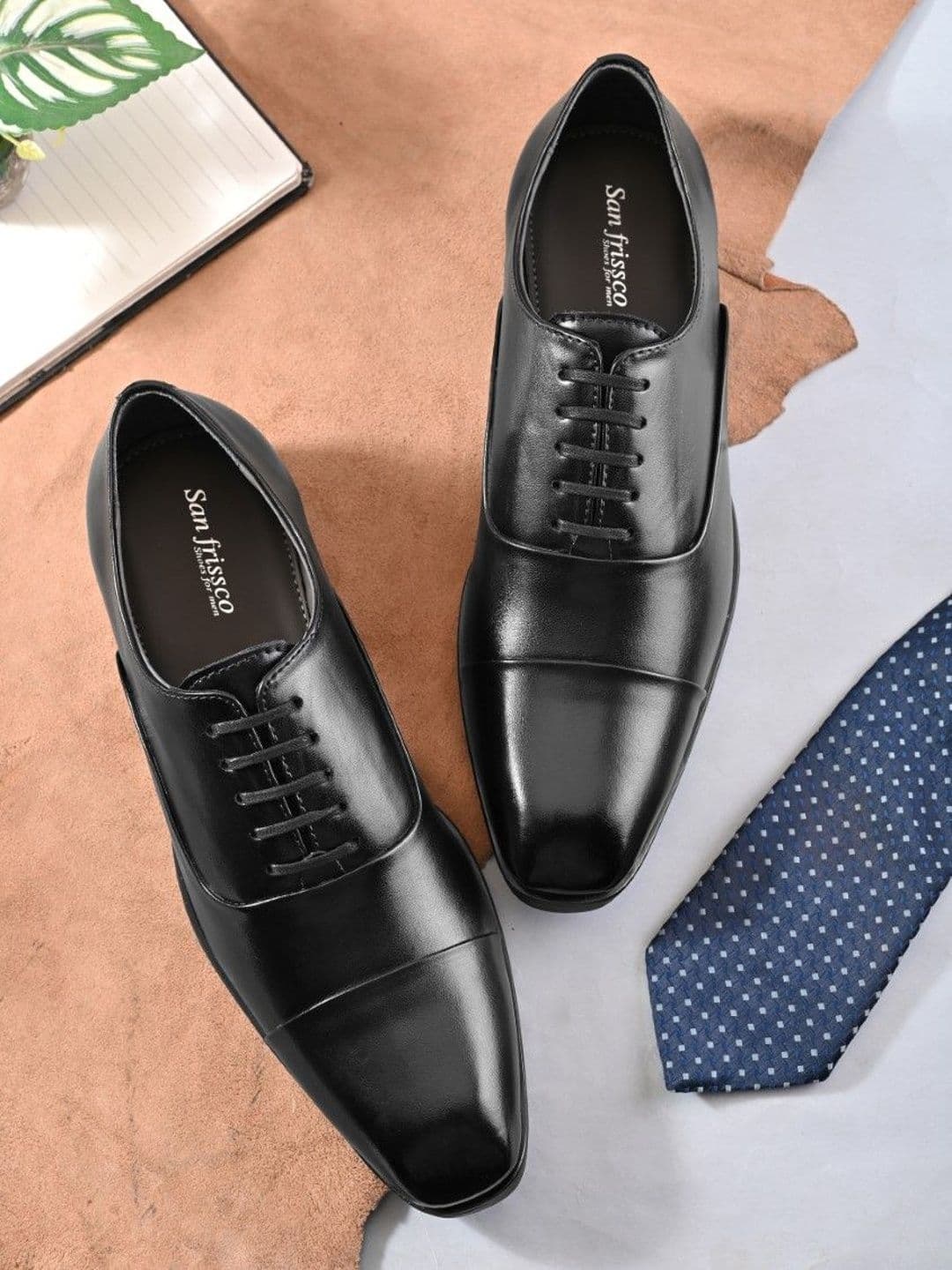 San Frissco Men Round Toe Lace-Ups Derbys Formal Shoes - view 1
