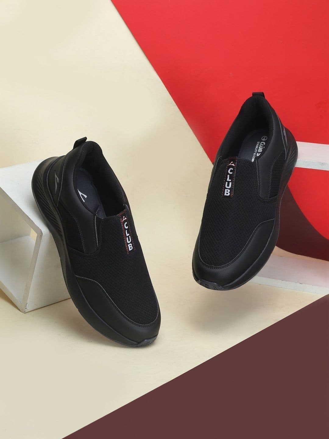 CLUB STYLE Men Mesh Walking Non-Marking Shoes - view 1