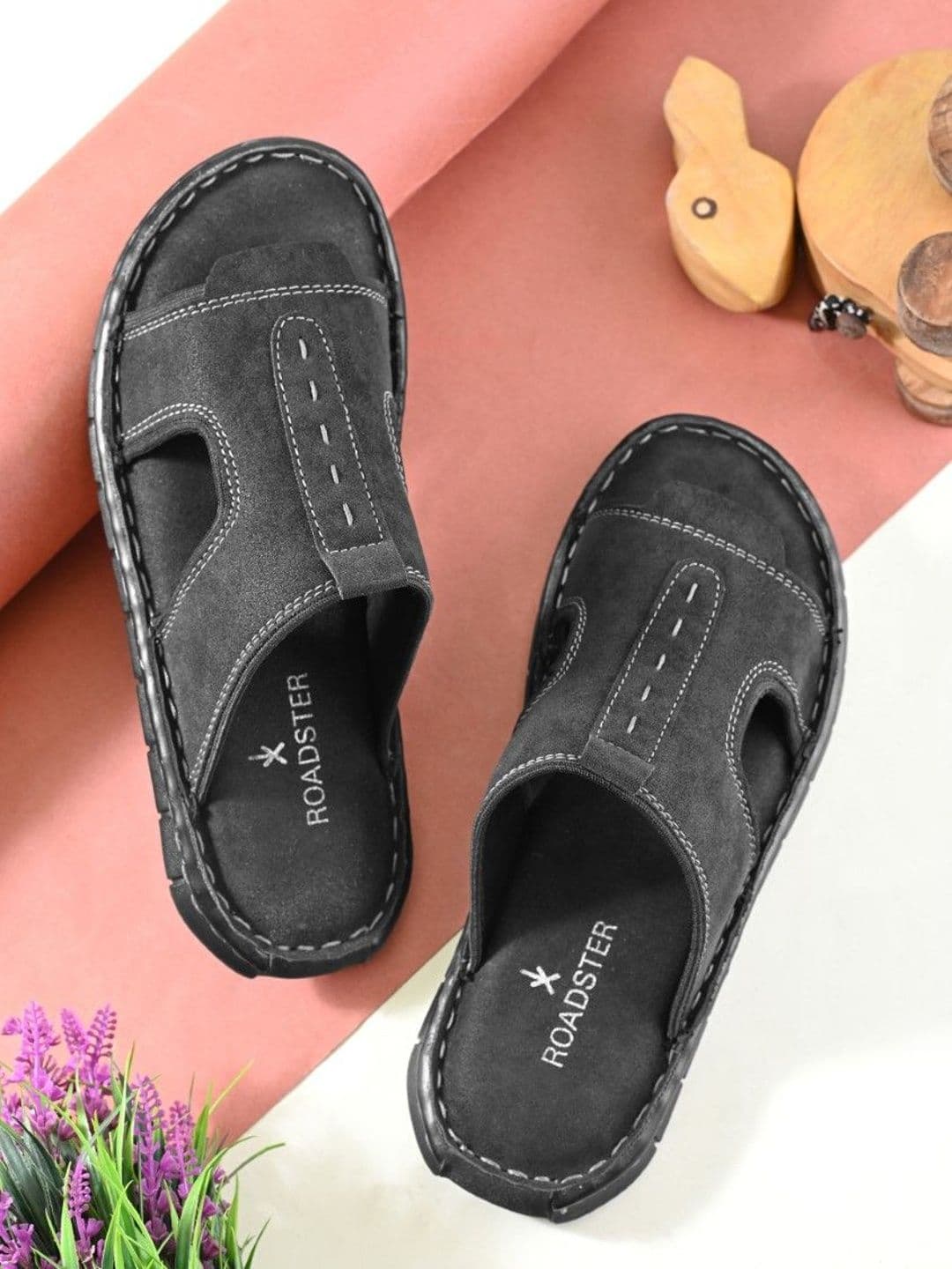 The Roadster Lifestyle Co Men Slip-On Comfort Sandals - view 1