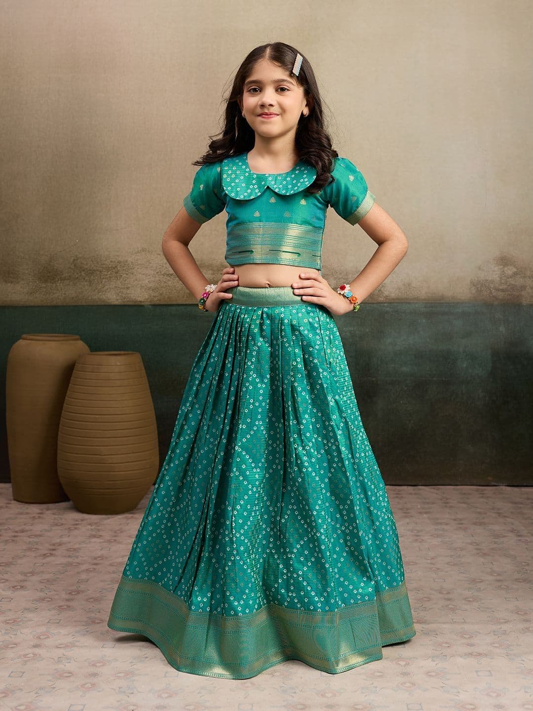 KALINI Girls Ready to Wear Lehenga & Choli thumbnail 2