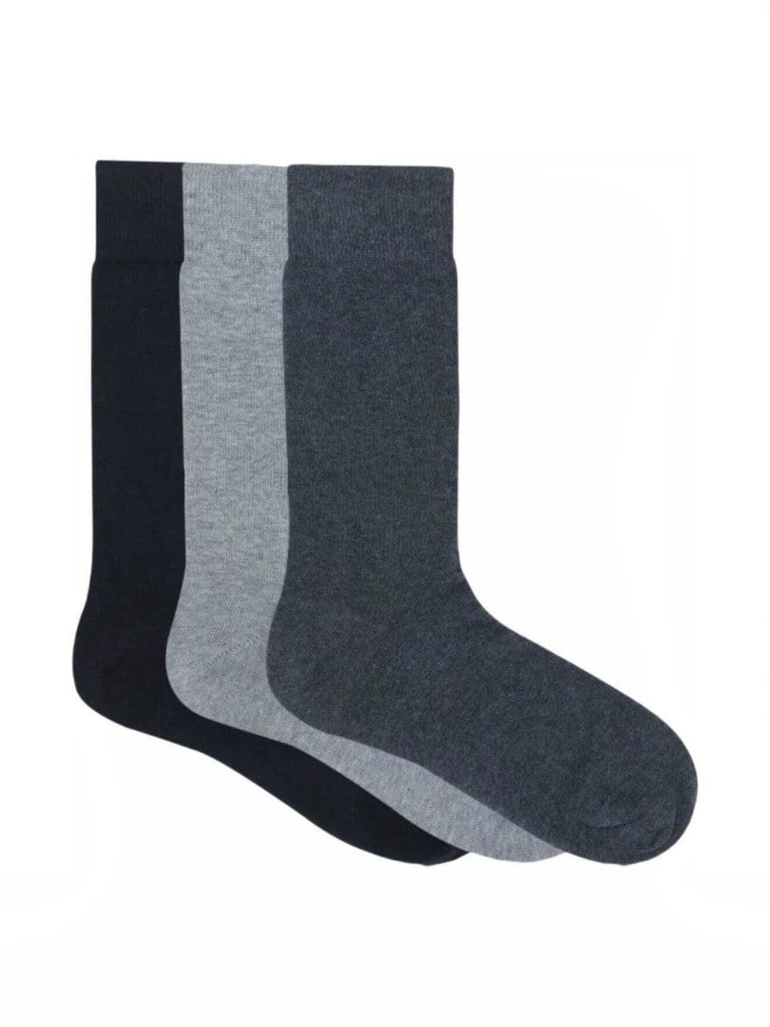 akeet trend Unisex Pack of 3 Cotton Calf Length Socks - view 1