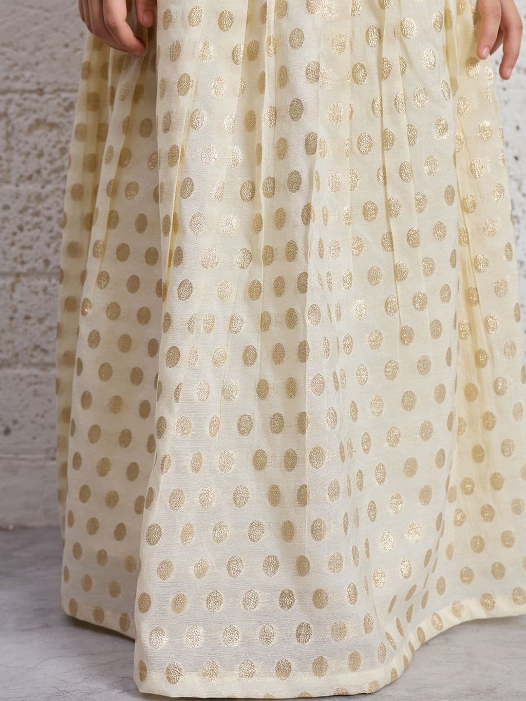 Tasarika Girls Embroidered Semi-Stitched Lehenga & Ready to Wear thumbnail 7