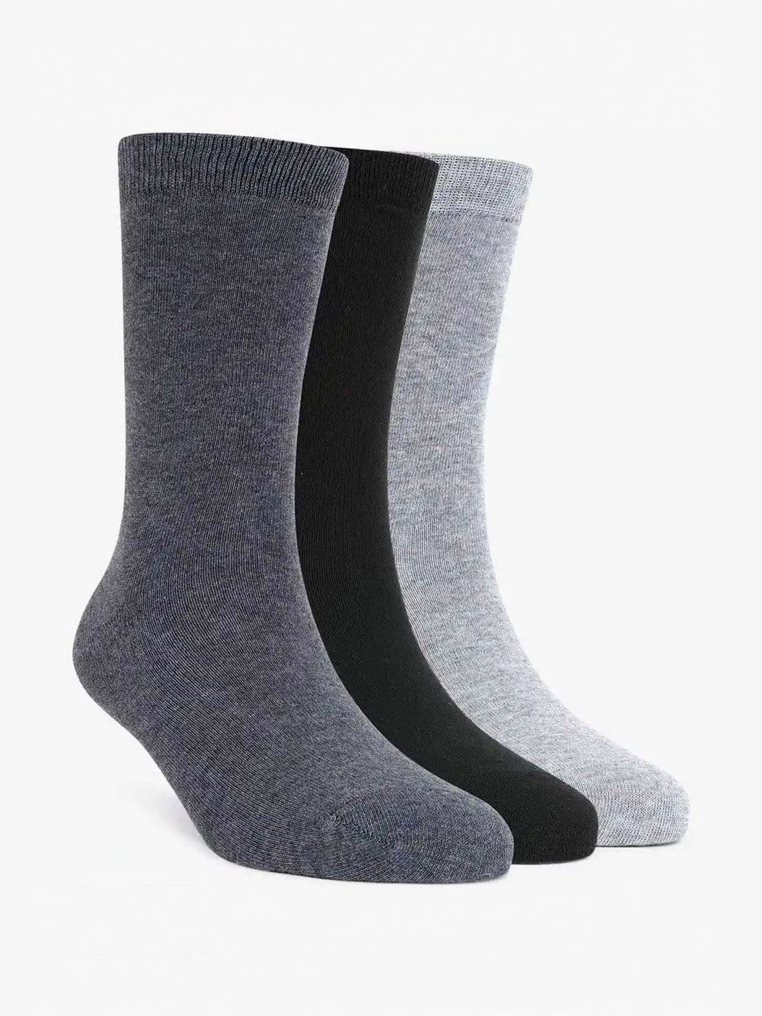 akeet trend Unisex Pack of 3 Cotton Calf Length Socks - view 1