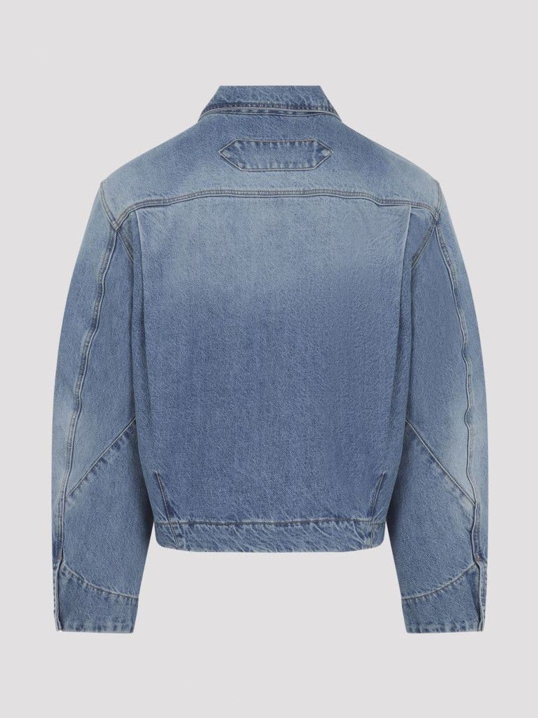 Jacquemus Blue Buttoned Denim Jacket thumbnail 3