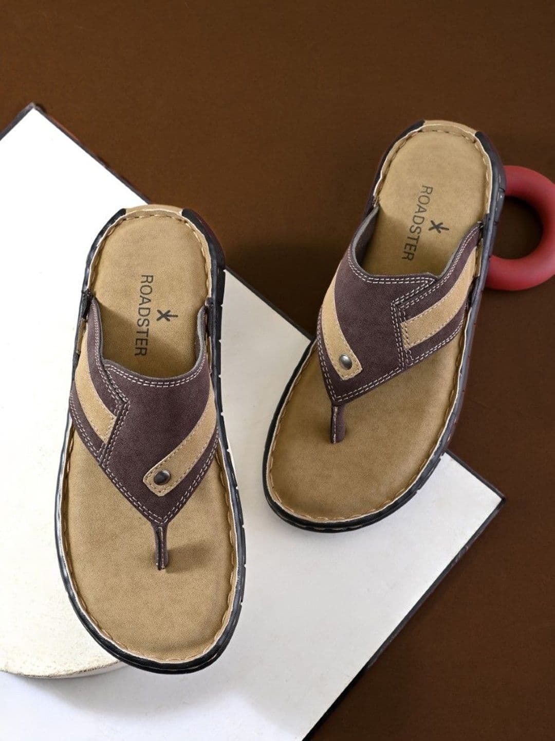 The Roadster Lifestyle Co Men Slip-On Comfort Sandals - view 1