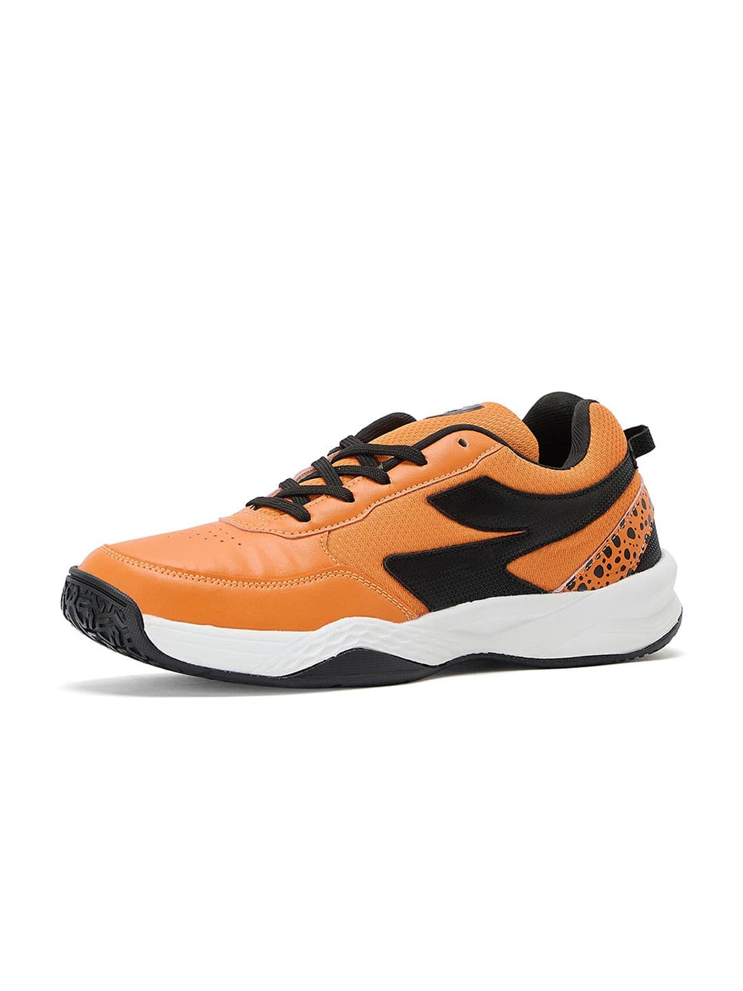 SG Raptor Neon Orange-Black All-court shoes best for Badminton Pickleball & Tennis Shoes thumbnail 4