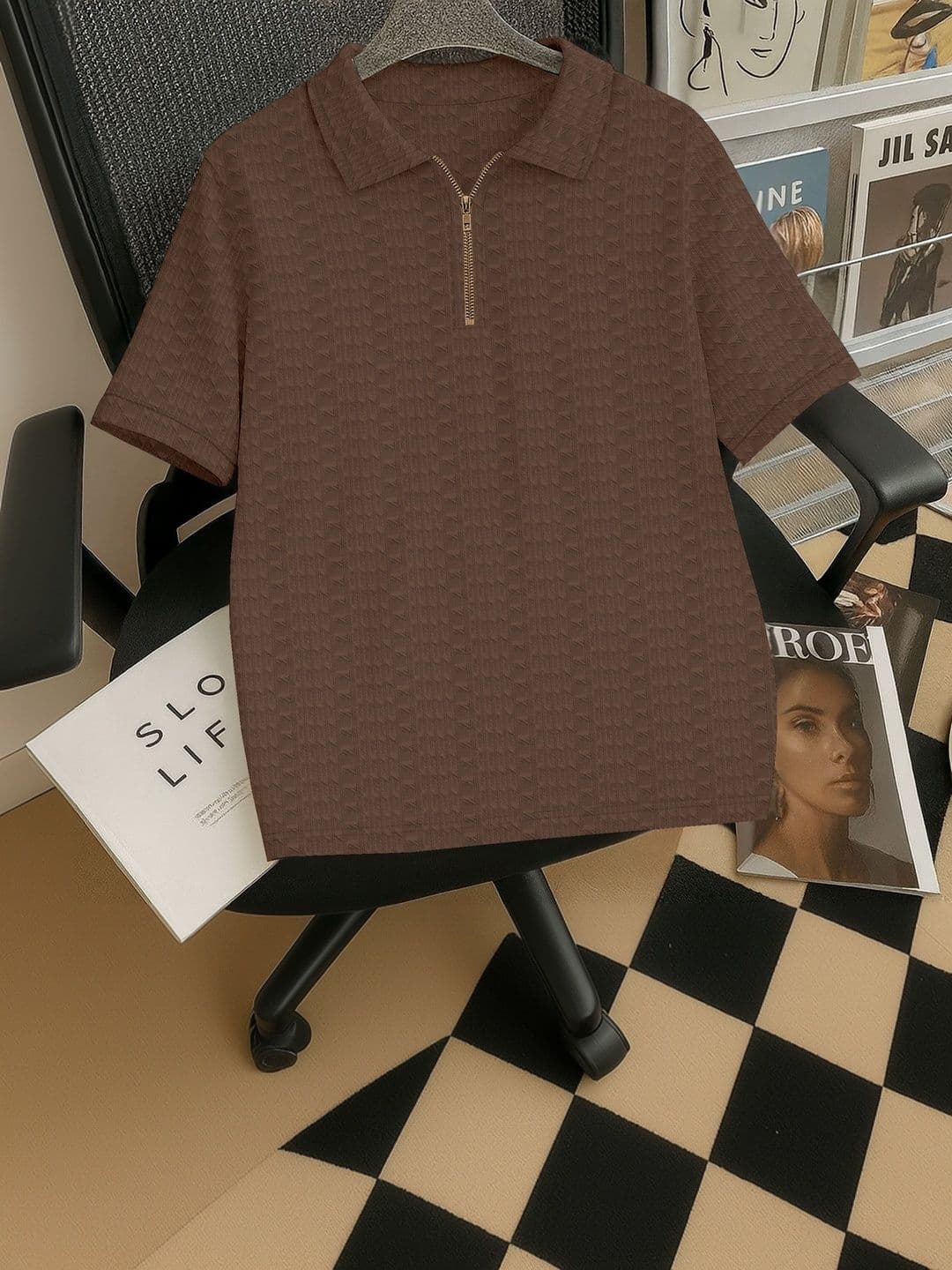 Moda Rapido Men Polo Collar T-shirt thumbnail 2