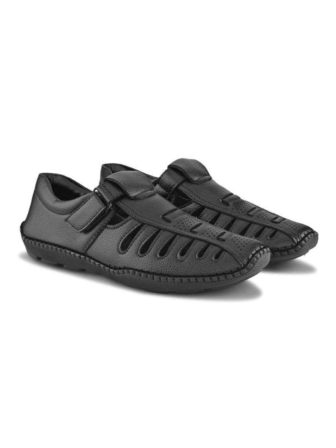 The Roadster Lifestyle Co Men Velcro Shoe-Style Sandals thumbnail 7