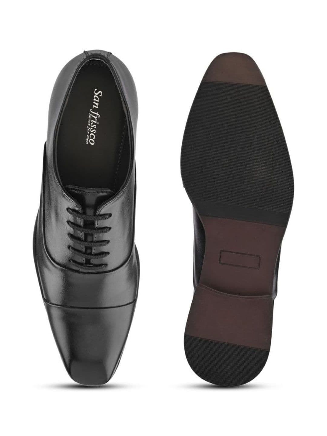 San Frissco Men Round Toe Lace-Ups Derbys Formal Shoes thumbnail 7