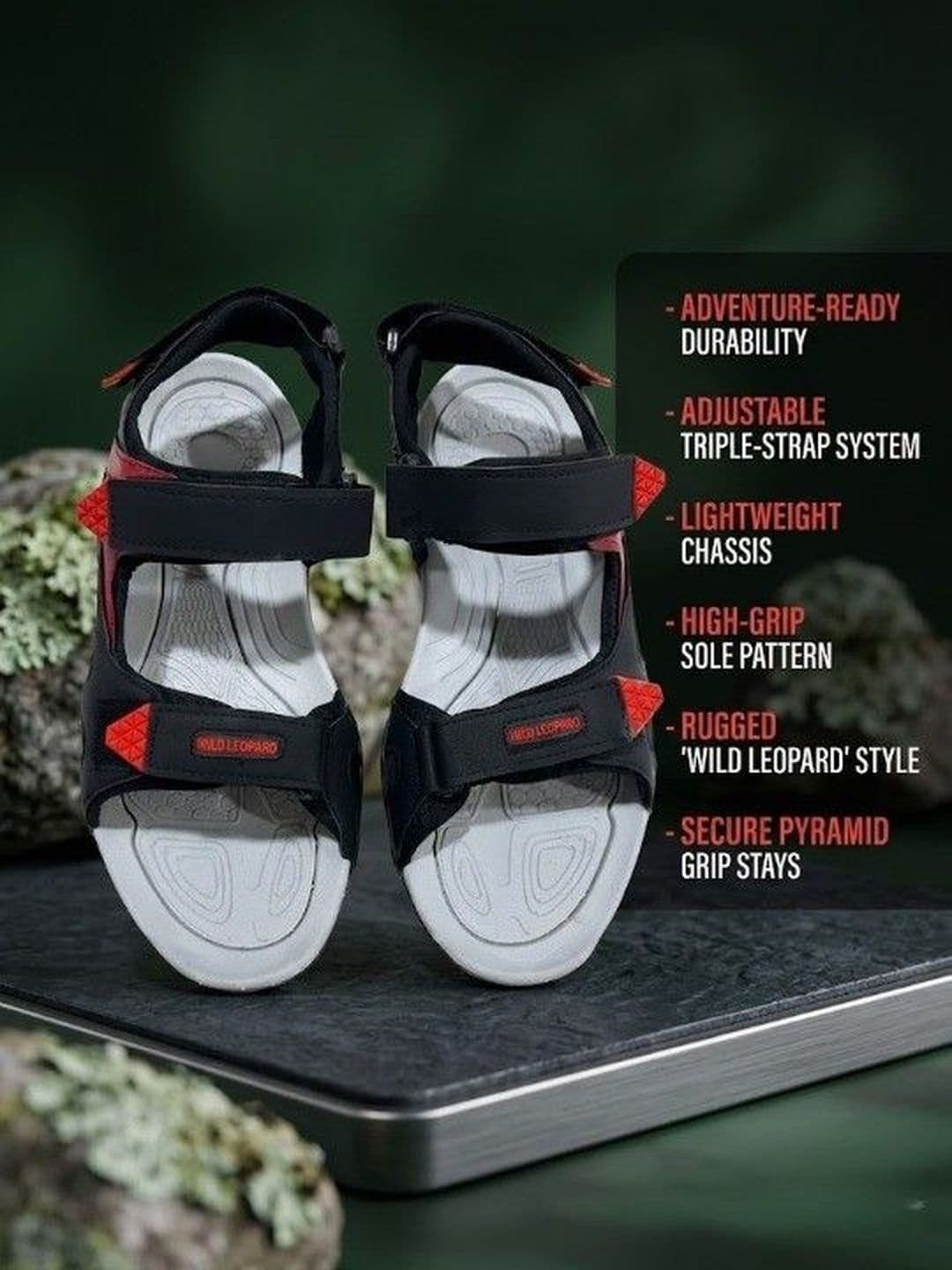 WILD LEOPARD Men Sandals thumbnail 6