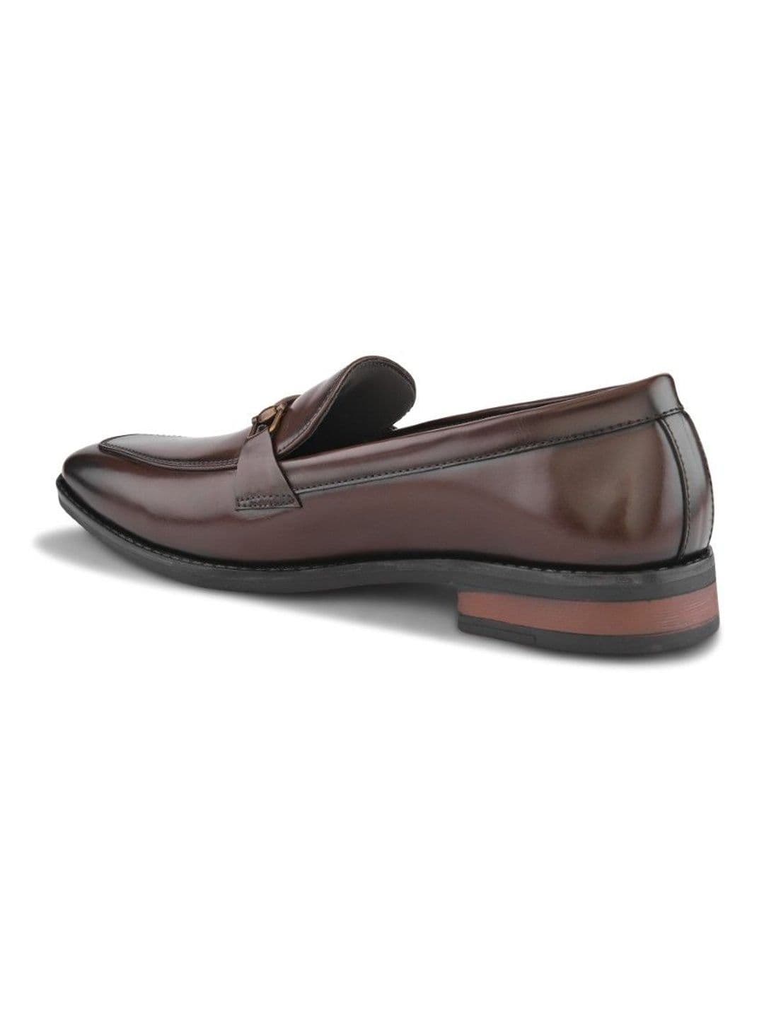 House of Pataudi Men Leather Formal Loafers thumbnail 6