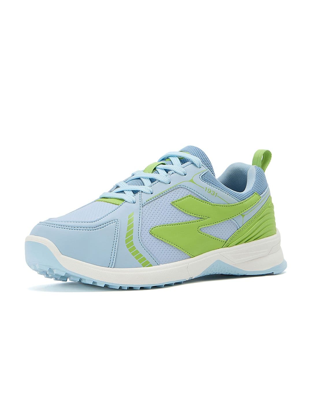 SG Yorker Pro Shoes Blue-Lime Green - All Rounder Training & Match Shoes - view 1