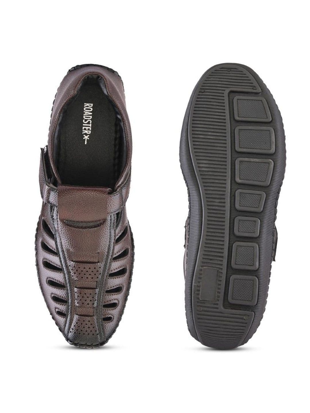 The Roadster Lifestyle Co Men Velcro Fisherman Sandals thumbnail 6