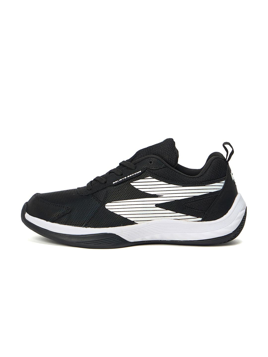 SG Ease Black-white All-court shoes best for Badminton Pickleball & Tennis Shoes thumbnail 6