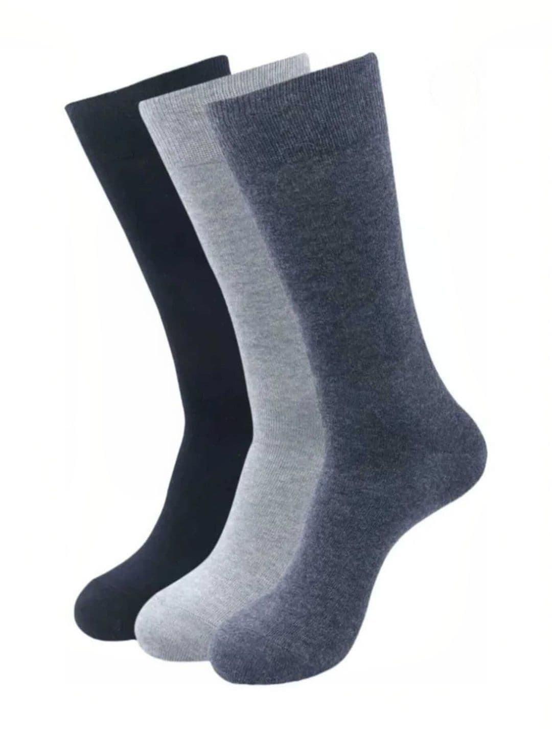 akeet trend Unisex Pack of 3 Cotton Calf Length Socks - view 1
