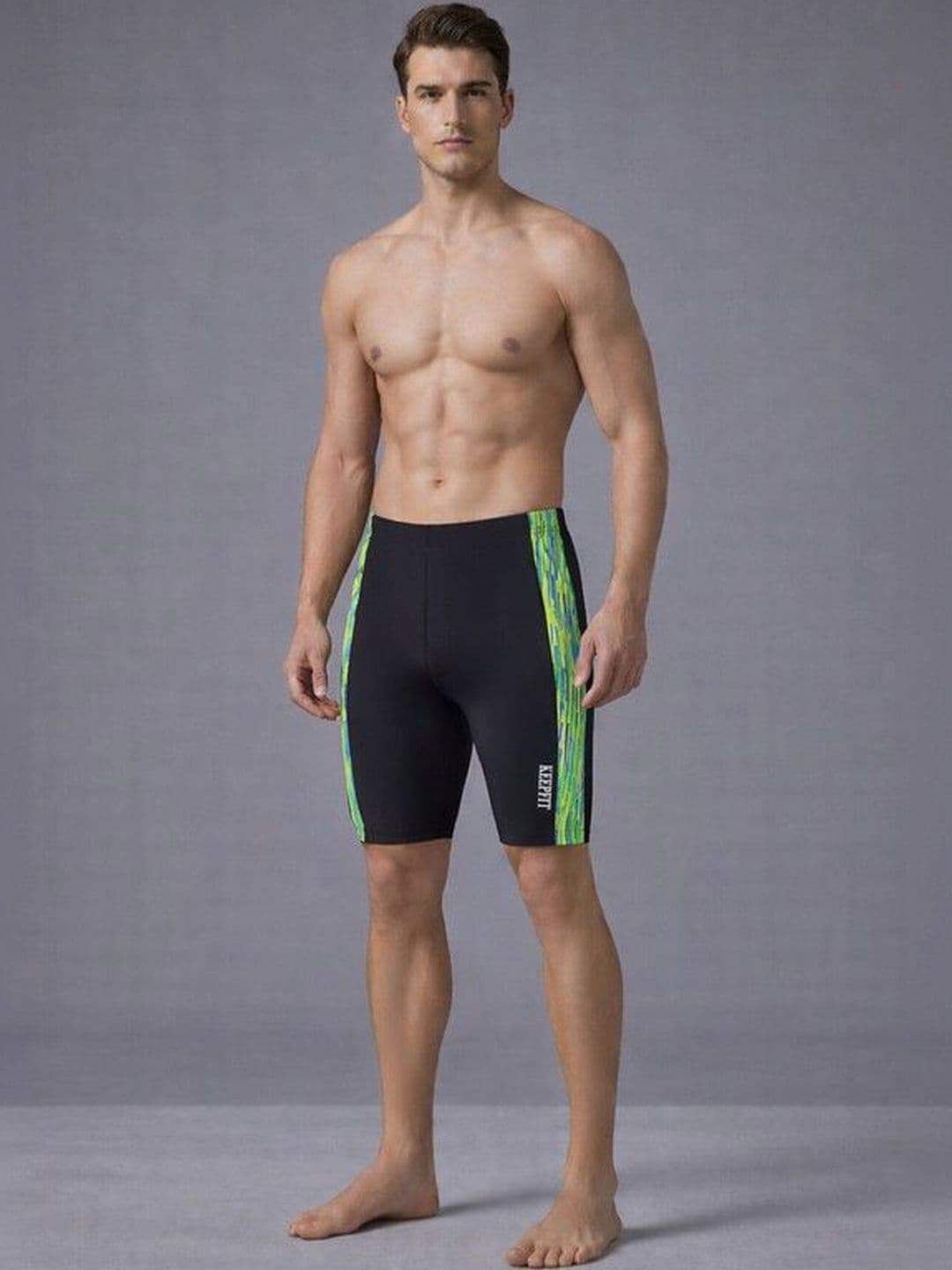 Keepfit Men Colourblocked Swim Shorts Swim Bottoms