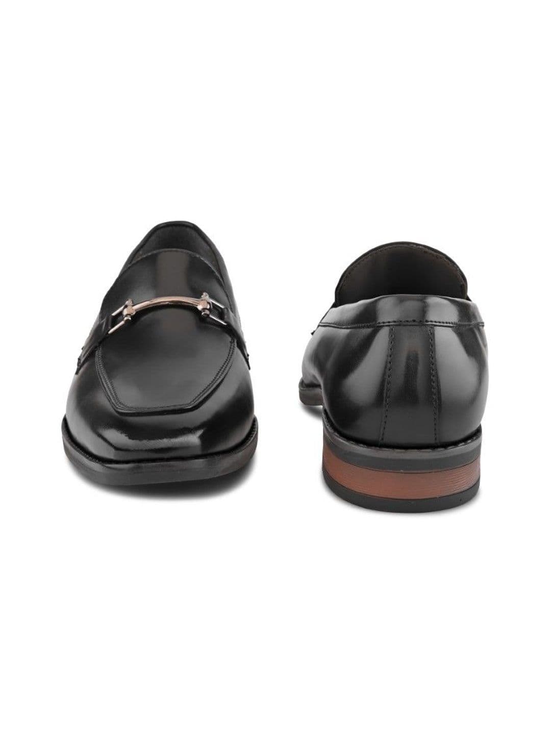 House of Pataudi Men Synthetic Leather Formal Loafers thumbnail 2