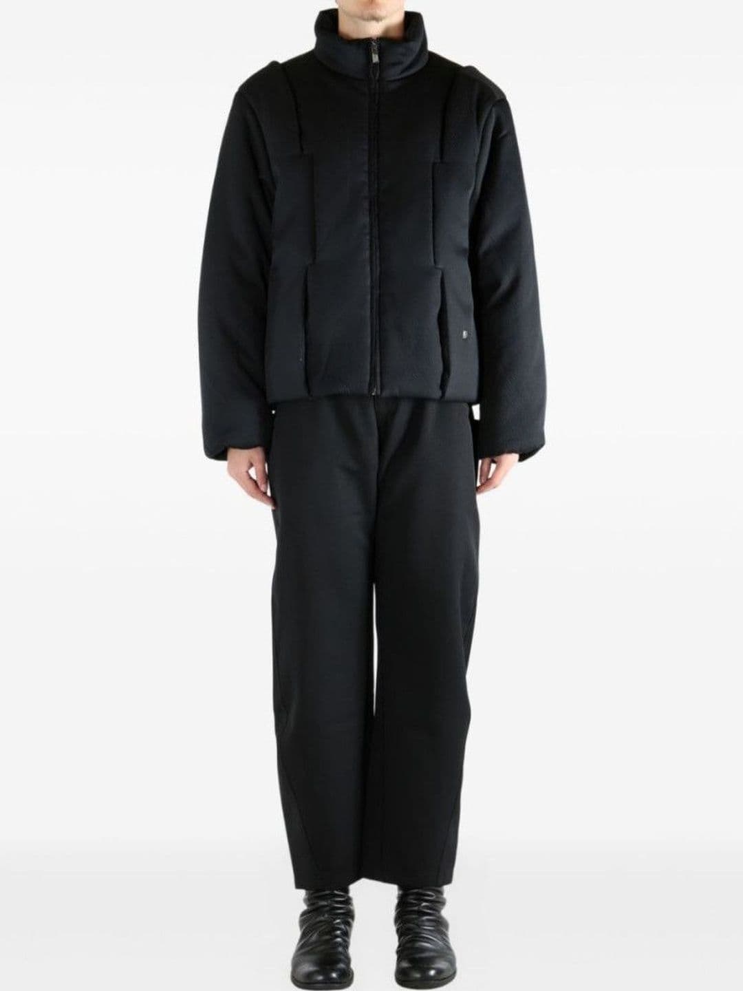 Ader Error Black Panelled Jacket thumbnail 4